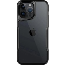 Durukar®  iPhone 15 Pro Kılıf Boyi Silikon Kapak - Siyah