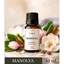 Ems E.M.S  MANOLYA Esansiyel Uçucu Yağ Buhurdanlık Yağı Difüzör Esansı Oda Kokusu Esansı MUM ESANSI 10 ML.
