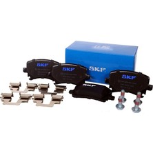 Skf Depomix 0986495453 Disk Balata A3-A4-A6-Altea-Caddy Iii-Golf 5-6-Jetta-Leon-Octia-Scirocco-Superb-Toledo
