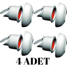 4 Adet Koku Yok! Çekvalfli Adaptör Conta Lavabo Gideri Koku Önleyici