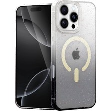Toyigoo Mey Ithalat®   iPhone 16 Pro Max Pummel Shiny Magsafe Kapak - Siyah TYGRSYT9573
