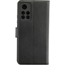 Toyigoo Mey Ithalat®   Redmi Note 11T Kılıf Trend S Plus Kapaklı Kılıf - Siyah TYGRSYT9573