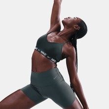 Nike Indy Kadın Hafif Destekli Çıkarılabilir Pedli Ayarlanabilir Spor Bra Yeşil | FD1062-390