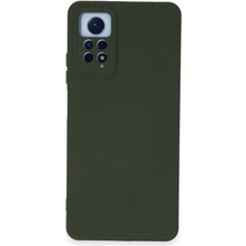 Toyigoo Mey Ithalat®   Redmi Note 12 Pro 4g Kılıf Nano Içi Kadife Silikon - Koyu Yeşil TYGRSYT9573