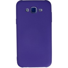 Toyigoo Mey Ithalat®  Samsung Galaxy J7 Kılıf Nano Içi Kadife Silikon - Mor TYGRSYT9573