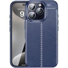 Toyigoo Mey Ithalat®  iPhone 16 Pro Max Kılıf Auto Focus Kapak - Lacivert TYGRSYT9573