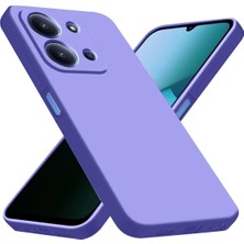 Toyigoo Mey Ithalat®   Redmi 15C 4g Nano Içi Kadife Silikon - Lila TYGRSYT9573