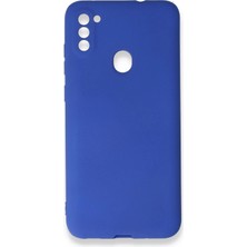 Toyigoo Mey Ithalat®  Samsung Galaxy A11 Kılıf First Silikon - Lacivert TYGRSYT9573