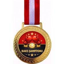Siverek Reklam 1 Adet Boks Şampiyonu Madalyası Altın Renk Spor Ödül Madalyası