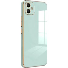 Toyigoo Mey Ithalat®  Samsung Galaxy A05 Kılıf Volet Silikon - Açık Yeşil TYGRSYT9573