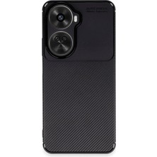 Toyigoo Mey Ithalat®  Huawei Nova 12 Se Kılıf Auto Focus Karbon Kapak - Siyah TYGRSYT9573