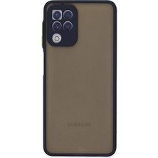 Toyigoo Mey Ithalat®  Samsung Galaxy A22 Kılıf Montreal Silikon Kapak - Lacivert TYGRSYT9573