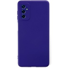 Toyigoo Mey Ithalat®  Samsung Galaxy M52 5g Kılıf Nano Içi Kadife Silikon - Mor TYGRSYT9573