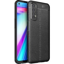 Toyigoo Mey Ithalat®  Realme 7 Kılıf Auto Focus Kapak - Siyah TYGRSYT9573