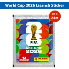 Panini World Cup 2026 Lisanlı Sticker Paketi - X10 Adet (70 Sticker)