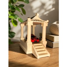 1/64 Oyuncak Araba Standı/antik Tarz Stand/diorama Araç Sergileme