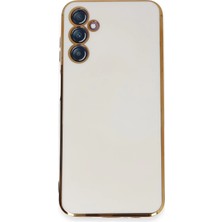 Toyigoo Mey Ithalat®  Samsung Galaxy M14 5g Kılıf Volet Silikon - Beyaz TYGRSYT9573