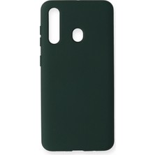 Toyigoo Mey Ithalat®  Samsung Galaxy M40 Kılıf Nano Içi Kadife Silikon - Koyu Yeşil TYGRSYT9573