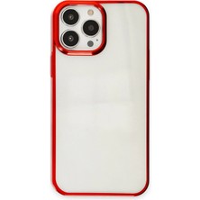 Toyigoo Mey Ithalat®  iPhone 13 Pro Kılıf Element Silikon - Kırmızı TYGRSYT9573