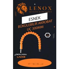 Lenox Tools Esnek Bükülebilir Bits Uzatma Aparatı 300 mm Dar Alan Köşe Vidalama Matkap Uzatma Çubuğu
