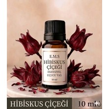 E.M.S HİBİSKUS Esansiyel Uçucu Yağ Buhurdanlık Yağı Difüzör Esansı Oda Kokusu Esansı MUM ESANSI 10 ML.