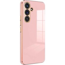 Durukar®  Samsung Galaxy S24 Fe Kılıf Volet Silikon - Pembe