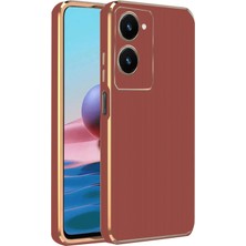 Durukar®  Vivo Y18 Kılıf Volet Silikon - Kırmızı