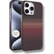 Bruntoo BR Iphone 15 Pro Max Uyumlu Vega Karbon Fiber Premium Lüks Ince Magsafe Telefon Kılıfı