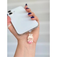 Miraz Tasarım Labubu IPHONE Şarj Girişi Koruma / Şarj Giriş Koruyucu /tozluk 2