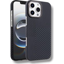 Bruntoo BR Iphone 16 Pro Max Uyumlu Vega Karbon Fiber Premium Lüks Ince Magsafe Telefon Kılıfı