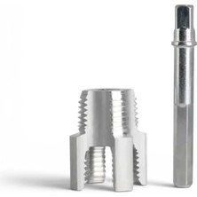 Lenox Tools Pprc Diş Açma Aparatı 3/4 Inç Iç Dış Diş Açma Aleti Matkap Şaftlı Tesisat Boru Tamir
