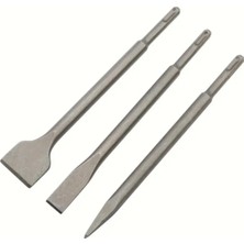 Lenox Tools Sds Plus Keski Seti 3 Parça 25 cm Beton Fayans Kırma Ucu Nokta Dar Yassı Geniş Yassı Kırıcı