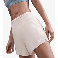 Nike Trail Dri-Fıt Kadın Bej Arazi Koşu Şortu | HM0280-272