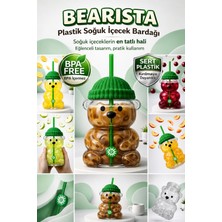 Bearista Plastik Soğuk Içecek Bardağı