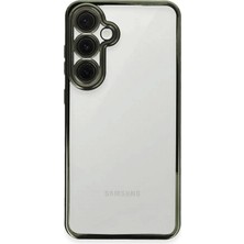 Durukar®  Samsung Galaxy S24 Fe Kılıf  Lensli Silikon - Yeşil