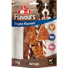 8in1 Flavours Triple Flavour Wings Üçlü Lezzet Kanatları 113 Gr.