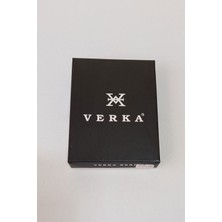 Verka Hakiki Deri Çift Renkli Erkek Cüzdanı