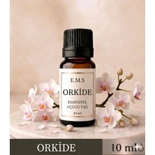 Ems E.M.S ORKİDE Esansiyel Uçucu Yağ Buhurdanlık Yağı Difüzör Esansı Oda Kokusu Esansı MUM ESANSI 10 ML.