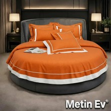 Metinev %100 Pamuk Saten 6 Parça Renk ve Ölçü Seçenekli Nevresim Takımı