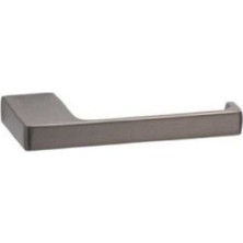 System Banyo Aksesuarları  Flat Tuvalet Kağıtlığı Saten FÜME(BA1019 002 Bbn)