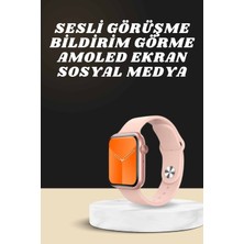 Mossem Akıllı Saat Alarm Titreşim Uyku Takibi Gps Uyumlu Nabız Ölçer Sesli Görüşme