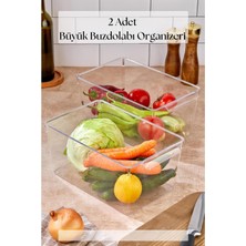Küçük Hazine 2 Li Buzdolabı Organizeri & Buzdolabı Düzenleyici 6 Lt