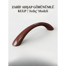 Mas Kulp Ardıç 96MM Ahşap Görünümlü Modern Mobilya Kulbu
