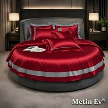 Metinev %100 Pamuk Saten 6 Parça Renk ve Ölçü Seçenekli Nevresim Takımı