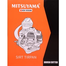 Mitsuyama Japon Sırt Tırpan + Toprak Çapalama + Kancalı Zeytin & Badem Silkeleme Hasat Aparatı 63CC 5,7 Hp