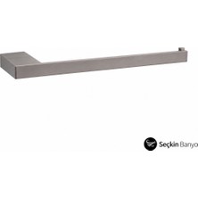 System Banyo Aksesuarları Flat Kağıt Havluluk Saten FÜME(BA1019 003 Bbn)