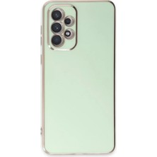 Uravas Store Newface Samsung Galaxy A73 5g Kılıf Volet Silikon - Açık Yeşil