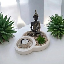 Crescent Ikili Modüler Düzenleyici Set - Modern Masaüstü Organizer ve Zen Dekoratif Tepsi Takımı