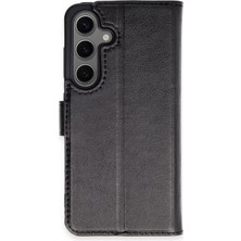 Durukar®  Samsung Galaxy S24 Kılıf Trend S Plus Kapaklı Kılıf - Siyah