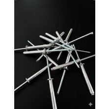 Kazey Teknik Alüminyum Al/st Pop Perçin 4,8X12